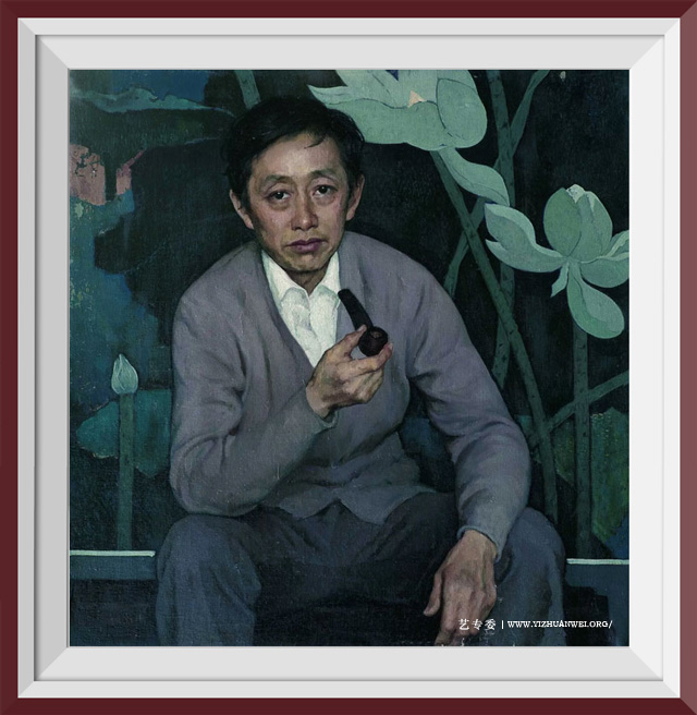 《画家黄永玉》-规格：80cm×80cm.jpg