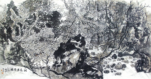 1547442073130119.jpg 陶政德作品《秋泉出谷图》.jpg