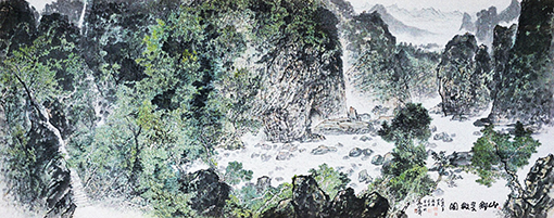 1547442093547708.jpg 陶政德作品《山乡翠微图》.jpg