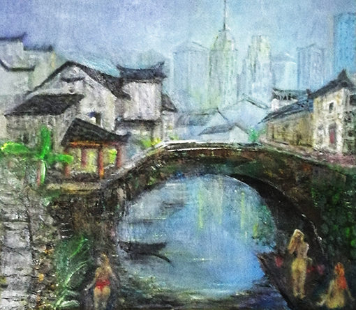 模特秀 40×50cm 整幅价格：4500元.jpg