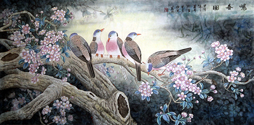 《鸣春图》作者：杜光.jpg