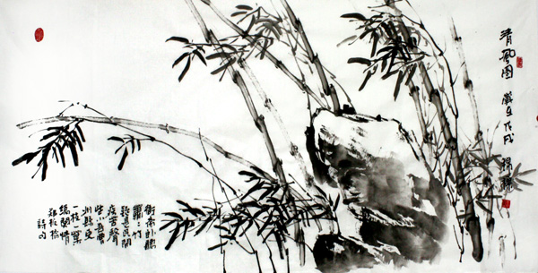 1547691549138743.jpg 袁锦标作品8 墨竹,68x136cm  2018年.jpg
