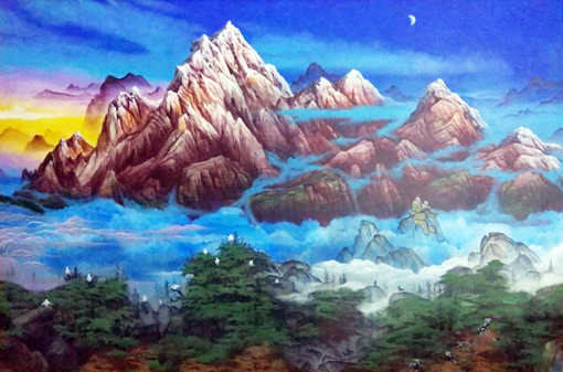 庞淳作品1《晨之幻》2010年曾展于军博 尺寸：200x150.jpg
