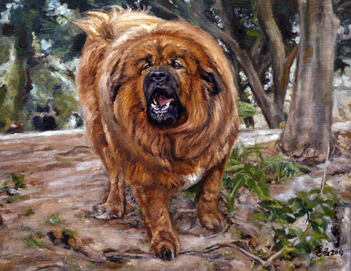 巴古作品2《奔向信仰的顶峰》 布面油画  120x80(cm).jpg