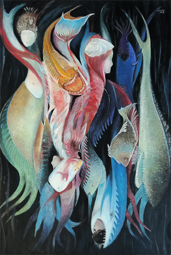 蒋征作品世界独创旋转油画《罗密欧与朱丽叶》规格：108x160cm 1998年.png