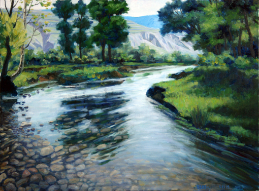 油画《清凉世界》73×54cm   2010.jpg
