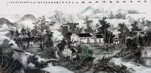 春雨润如酥 90X181cm.jpg