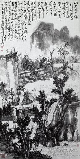 唐人诗意  136X68cm.jpg