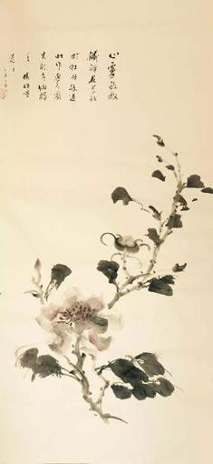 杨皓暄作品《牡丹》规格：136cmx69cm.jpg