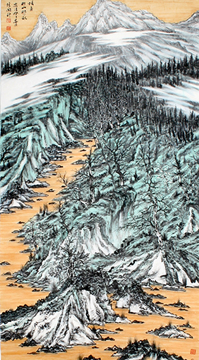 情系那山那水180cmX96cm2013年.jpg