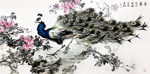 李诗鸿作品《芳华》规格：138cmx69cm.jpg