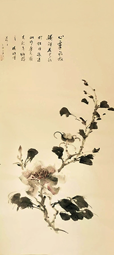 杨皓暄作品《牡丹》规格：136cmx69cm.jpg