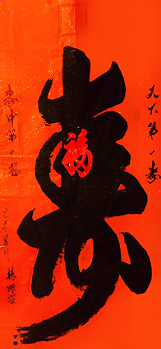 杨皓暄作品《寿》规格：136cmx69cm.jpg