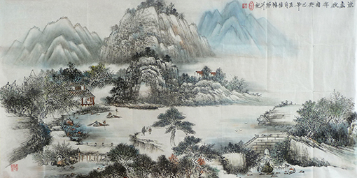 渔庄秋霁图（68cmX136cm-3）.jpg