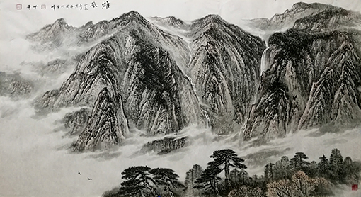 温世奇作品《雄风》规格：97cmx180cm.jpg