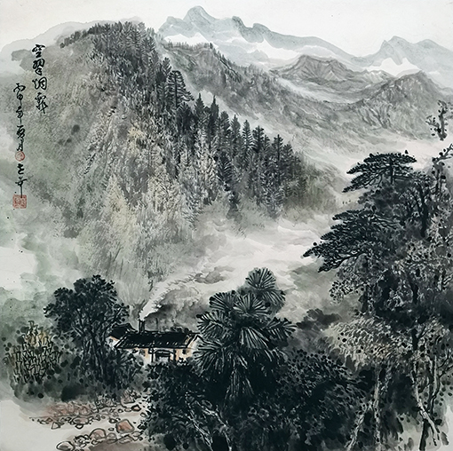温世奇作品《空翠烟霏》规格：68cmx68cm.jpg
