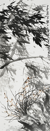 沈子琪作品《双清图》规格：137cmx52cm.jpg