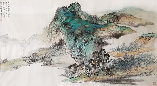《晓山经雨洗青螺》180x95 (2).jpg