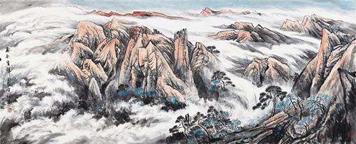 任冉作品《春韵生辉》规格：100cmx245cm.jpg