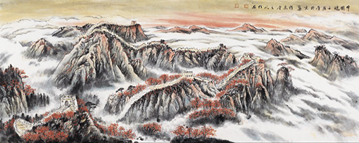 任冉作品《中国魂》规格：100cmx245cm.jpg