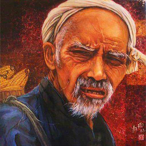 冯才志漆画作品《赶场》.jpg