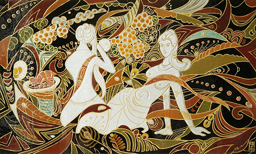 冯才志漆画作品《人物花卉》.jpg