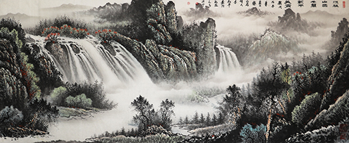 《江山千载美 祖国万年青》.JPG