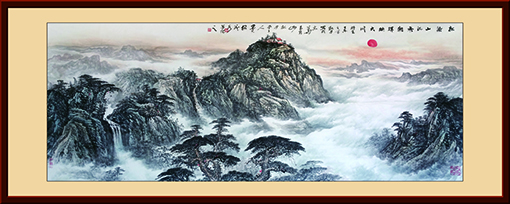 《松染山河秀 朝晖映大川》规格：小八尺 价格：每平尺20000元.jpg