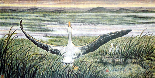 《晨曲 》 规格：90x177cm   价格：面议.JPG