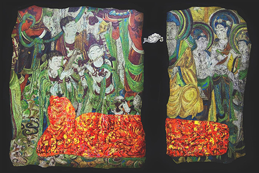 漆画作品《真云》150cmx100cm 2015年.jpg