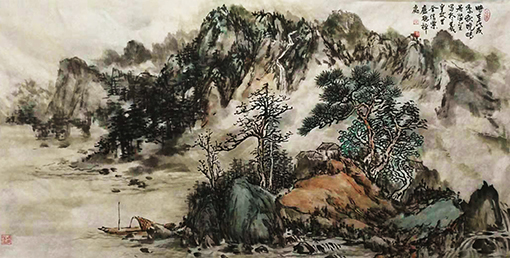 常随定作品5 规格：138x69cm  价格：14000一幅.jpg