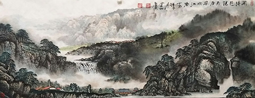 唐必林作品6：规格：180x85cm 价格：每平尺3万元.JPG