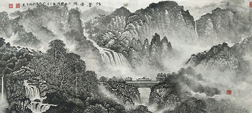 唐必林作品10：规格：240x100cm 价格：每平尺3万元.JPG