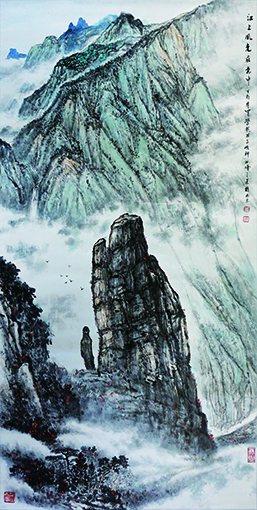 《江上风光在意中》规格：138x69cm 价格：26000元一幅.jpg