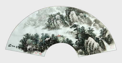 《对青山雲开绿水》价格：5000元.jpg