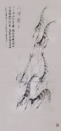 《六顺图》 规格：68x136cm 价格：每平尺400000元.jpg