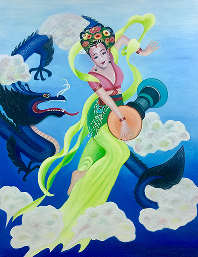 郭全林作品4《舞龙图》220cmX168cm.jpg