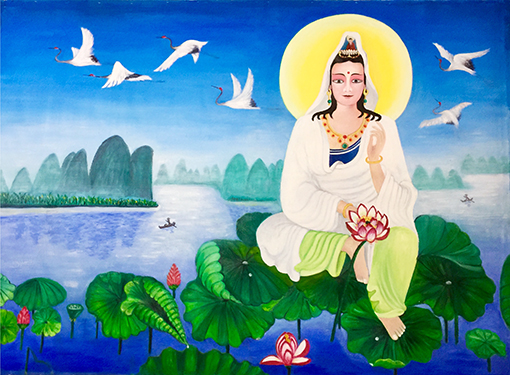 郭全林作品1《桂林观音像》220cmX168cm.jpg