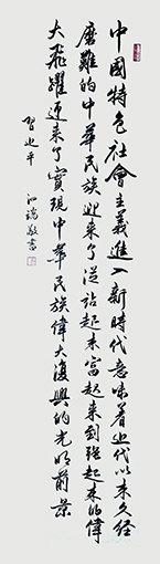 行书《习近平主席关于新时代的讲话》.jpg