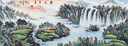 牛瑞华作品2《紫气东来》.jpg