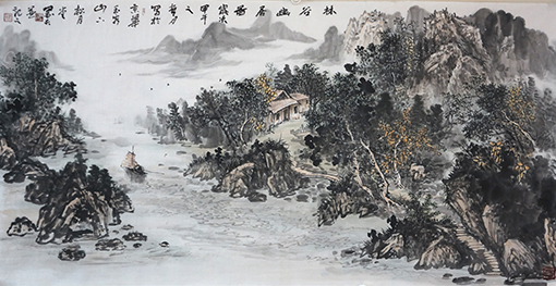 安茂水作品2《林谷幽居图》.jpg