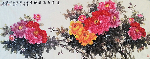 安茂水作品5《富贵向阳满城春》.jpg