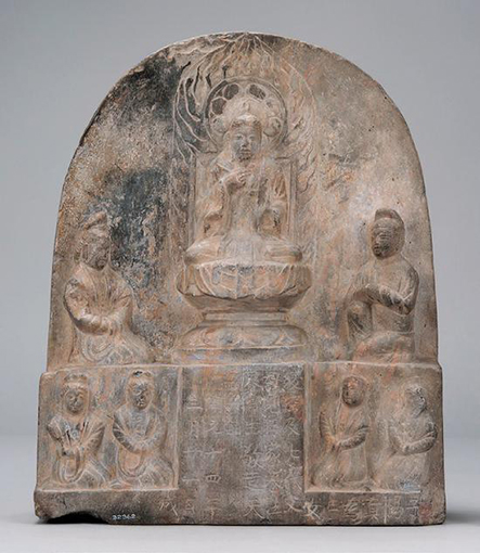 1552873991136681.jpg (图八)端方外赠的佛像 唐代,公元726 年 大理石 美国菲尔德博物馆藏(The Field Museum, Cat。 No。 32362, Photographer Gedi Jakovickas).jpg