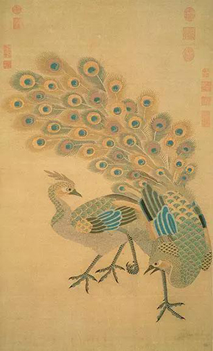 宋 缂丝孔雀图.jpg