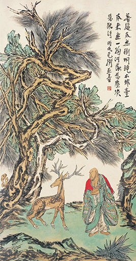 2006菩提本无树水墨纸本180x9.jpg