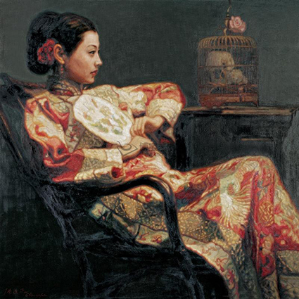陈逸飞作品赏析：《尘缘如梦》.jpg