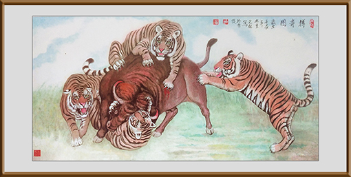 作品《博弈图》尺寸：8平尺 价格：面议.jpg