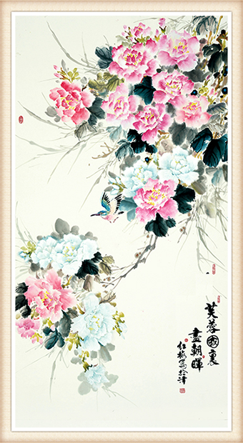 《芙蓉国里尽朝晖》97cmX179cm刘红梅2017年作（价格：每平尺5600元）.png