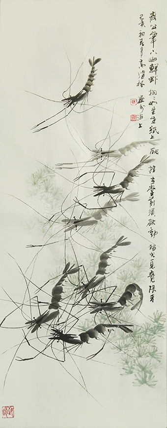 《猫儿见了竟张牙》规格：68×27.5cm 己亥初春.jpg