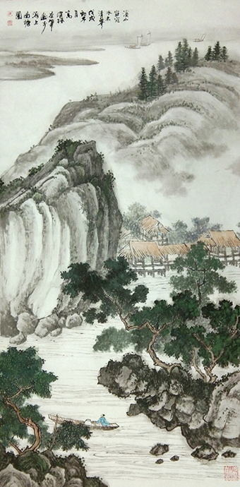 《溪山窈窕·水木清华》规格：100x50cm 戊戌初冬.jpg